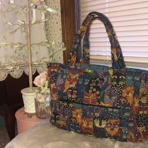 🐈Colorful Cat Fabric Tote🐈